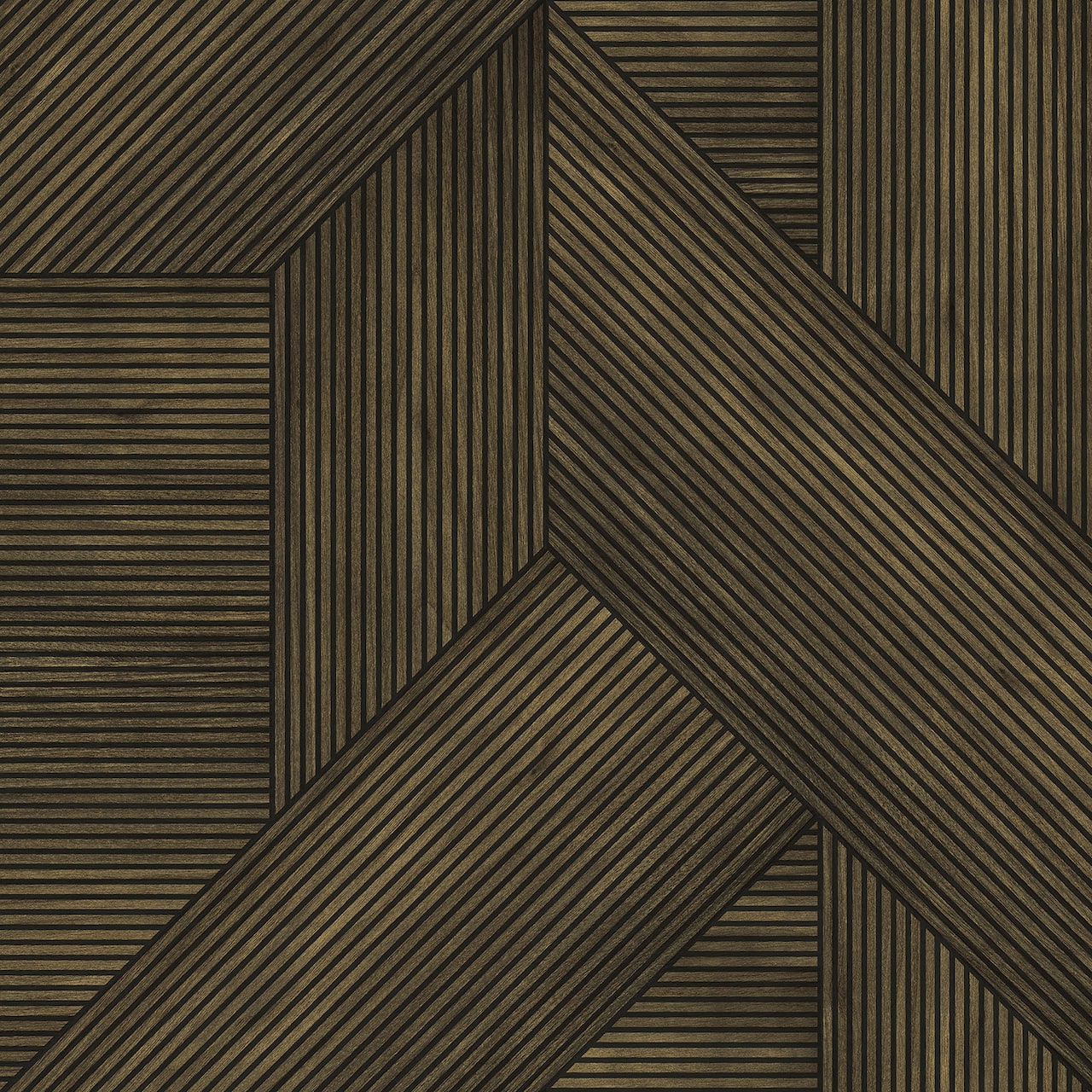 Designs Direct Sculpted Chevron Wood Panels Wallpaper